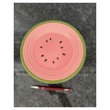 Fiesta discontinued watermelon 9' luncheon plate