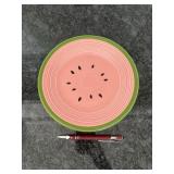 Fiesta discontinued watermelon 9' luncheon plate