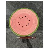 Fiesta discontinued watermelon 9' luncheon plate