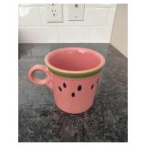 Fiesta discontinued watermelon pattern keyhole