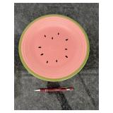 Fiesta discontinued watermelon dinner plate