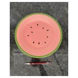 Fiesta discontinued watermelon dinner plate