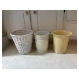 Trash cans and Martha Stewart trash bin