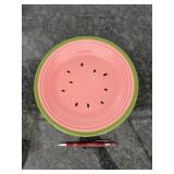 Fiesta discontinued watermelon dinner plate