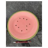 Fiesta discontinued watermelon dinner plate
