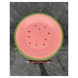 Fiesta discontinued watermelon dinner plate
