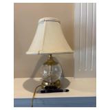 Waterford Crystal & brass lamp