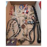 Assorted necklaces and misc.