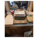 Lektro Skillet/cooker and 3 trays