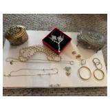 Brass Cricket Box, Rose Trinket box, baby