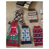 Flannel and Christmas clothing for small dogs