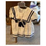 Small Treasures 3T girls sailor dress 80s/90s
