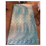 Twin size foam mattress pad