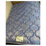 Full size Unitedï¿½s back supporter mattress & box