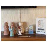 Christyï¿½s Gardens Jesus Sculpture & Angels Lot