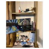 Fishing / outdoor lot, bug zapper, sharpening