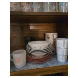 MCM Assorted mugs and bowls