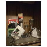 Assorted kitchen choppers, mixers, jars