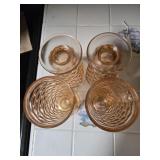 White Hall Glasses by Indiana Glass - Footed