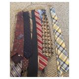 Lot of mixed ties