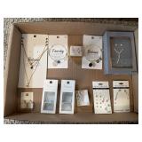Jewelry lot - sterling silver, silver plated,