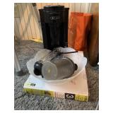 Coffee machine, measuring cup, shake cup, and