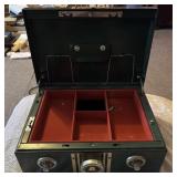 Retro Vintage Cash King Alarm Box Safe Made In
