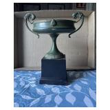 Vintage bronze and Metal tazza/urn