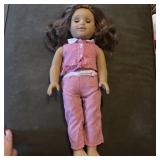 2014 American Girl 18' Doll braces Light Brown
