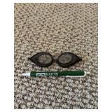 railroad or civil war artillery cinder goggles