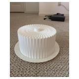 MCM geometric atomic burst cake plate stand cover