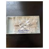 Vtg Pearl Heart Bridal Garter Belt Wedding