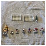 Lot Of 10 Wilton basketball, Soccer cake toppers