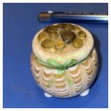 Lenox Irish Follow The Rainbow glass pot of gold