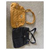 2 Kim Rogers faux leather purses