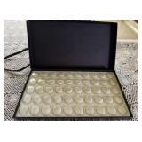 New 50 Container Gemstone Box With Foam