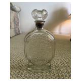 Vtg Schenley Embossed Bourbon Whiskey bottle