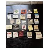 23 vintage Matchbooks American some struck