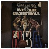 Spalding Basketball Poster Bird, Erving, Magic