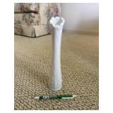 Westmoreland Milk Glass Grape Vine Swung Vase