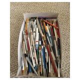 Huge lot advertising pens & pencils from Indiana
