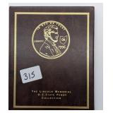 Lincoln Memorial US State Penny Collection & Album