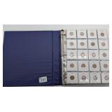 Album, 10 Sheets of Pennies. 8 Sheets are Wheat