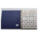 Album with 8+ Sheets of Pennies, Mostly Wheat