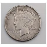 1922 S Peace Silver Dollar
