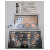 2 1982 Lincoln Cent Type Sets