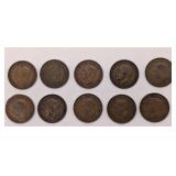English Half Pennies 1920s-1950s