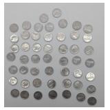 Collection of Italian 100 Lire Coins