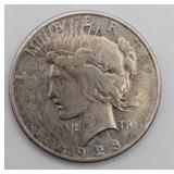 1923 S Peace Silver Dollar