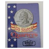 Weyco Credit Union 50 State Quarters Album & Coins